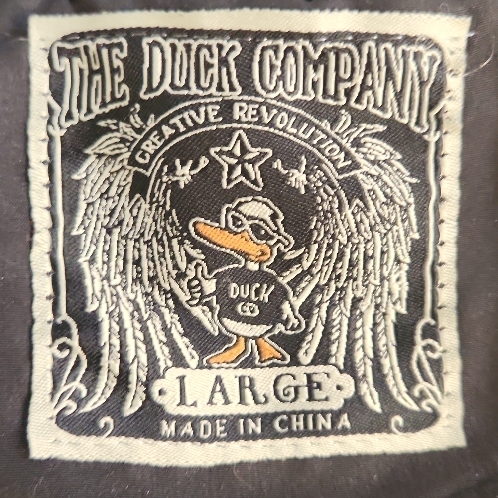 THE Duck Company Black Orlando Florida Vest Jacket - Picture 5 of 7